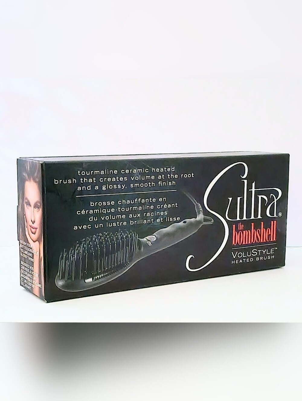 Sultra The Bombshell VoluStyle Heated Brush Tourmaline Ceramic Hair Styler